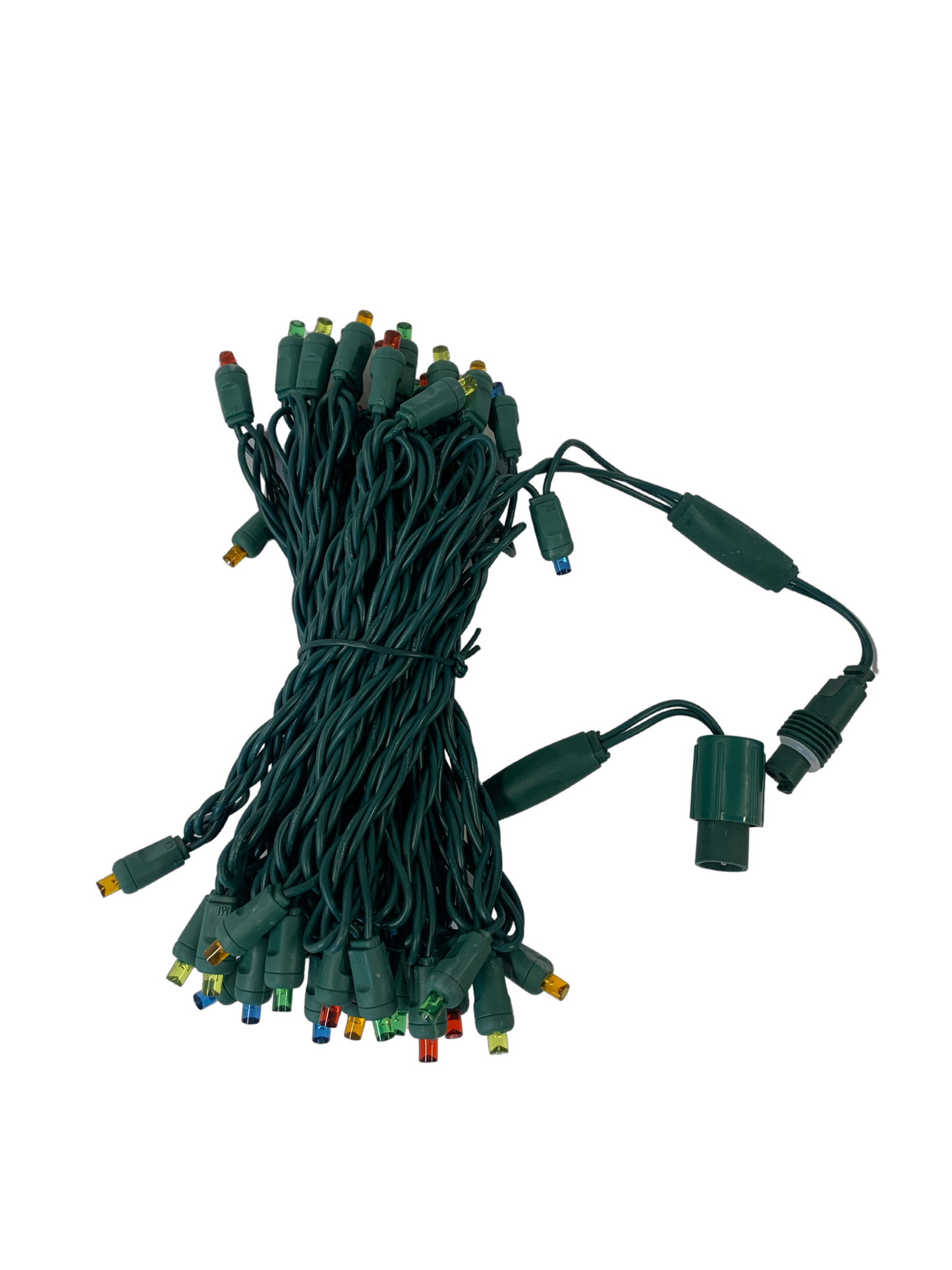 5mm Commercial grade MULTI COLOUR LED 50 Light Coaxial Strands