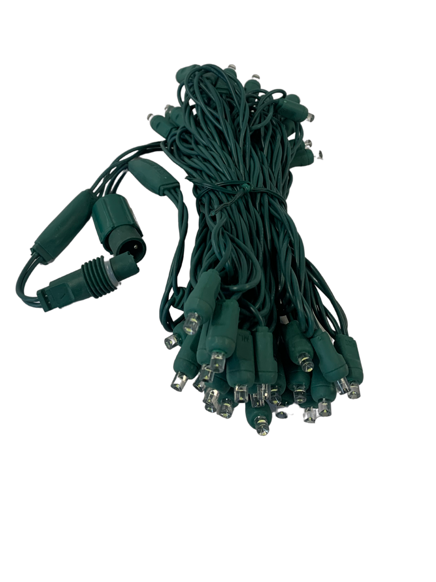 5mm Commercial grade PURE WHITE LED 50 Light Coaxial Strands