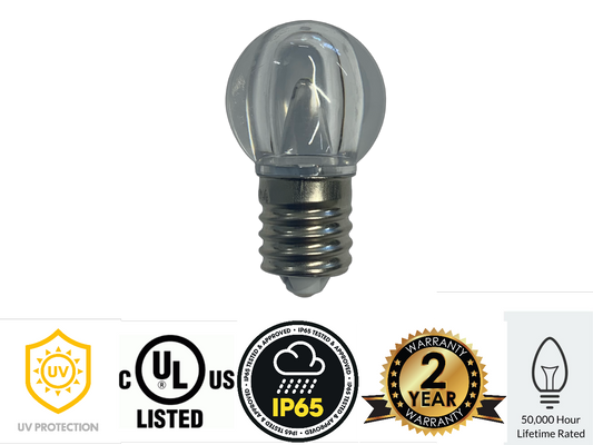 G30 PURE WHITE Commercial Grade Super Bright LED's - 25 Pack