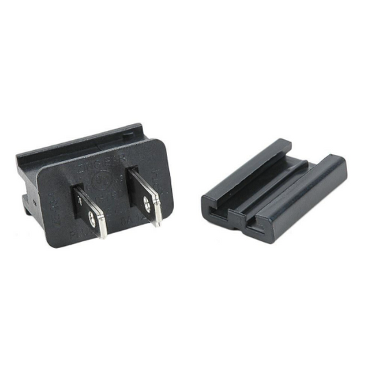 Male Connector - Black SPT-2 50 pack