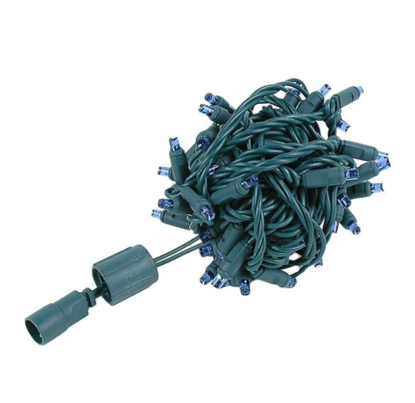 5mm Commercial grade BLUE LED 50 Light Coaxial Strands